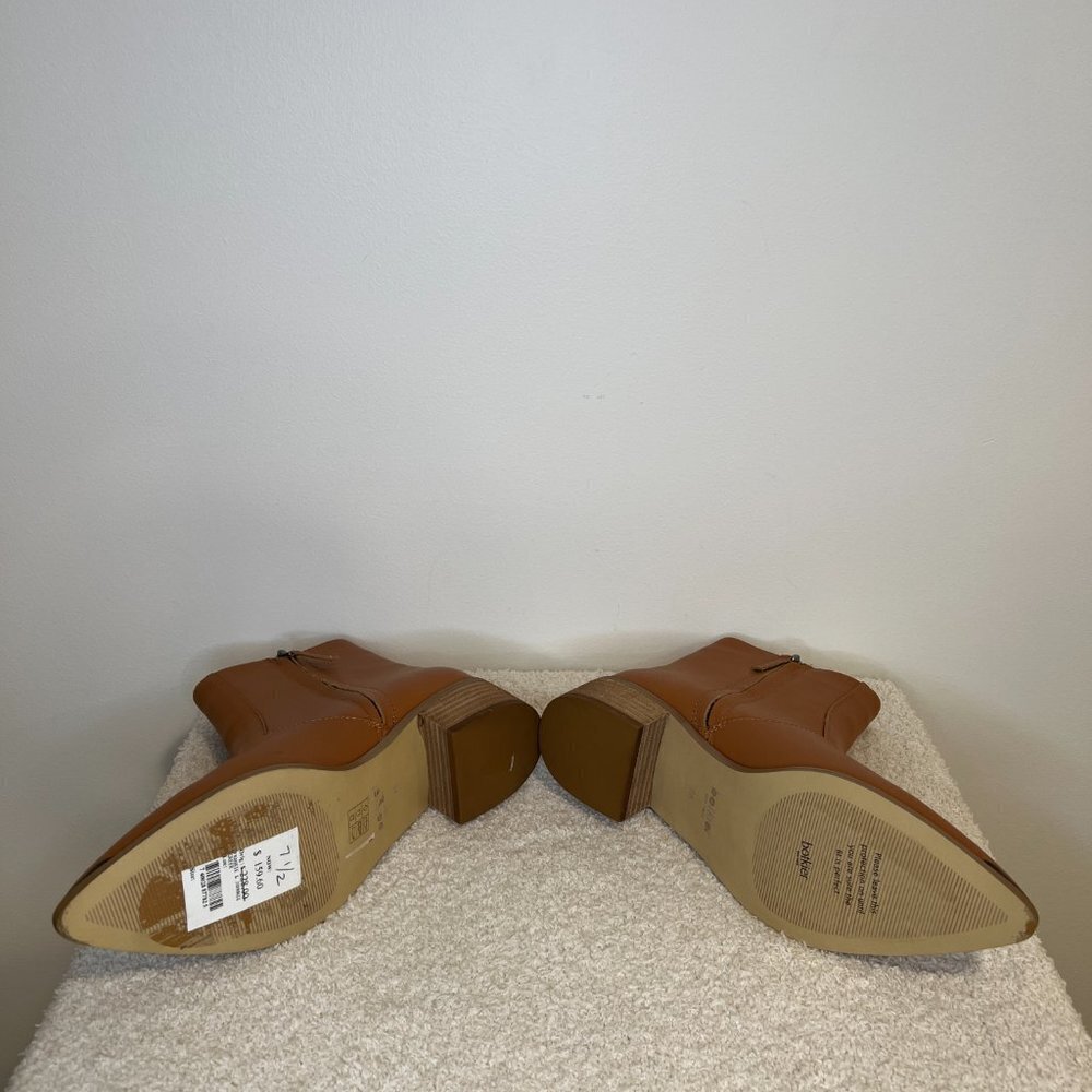 Botkier | Greer Block Heel Booties | Tan - image 7